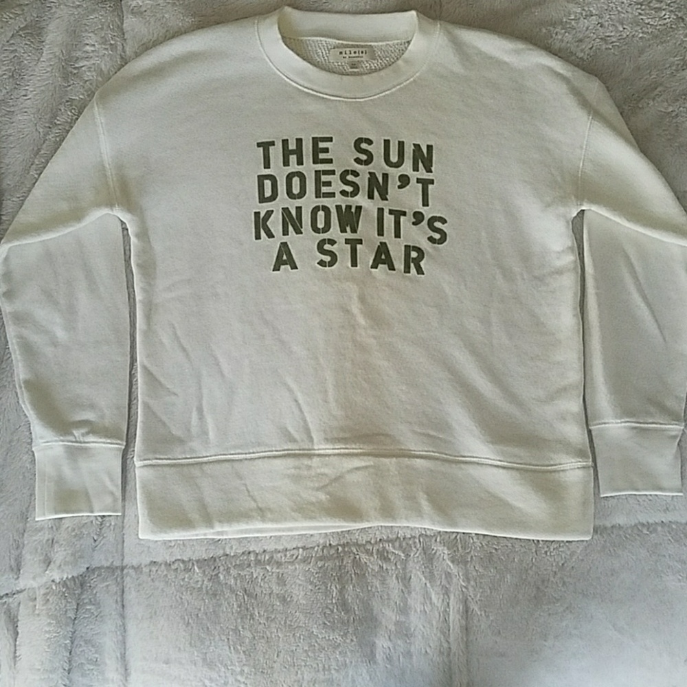 Madewell sweat shirt